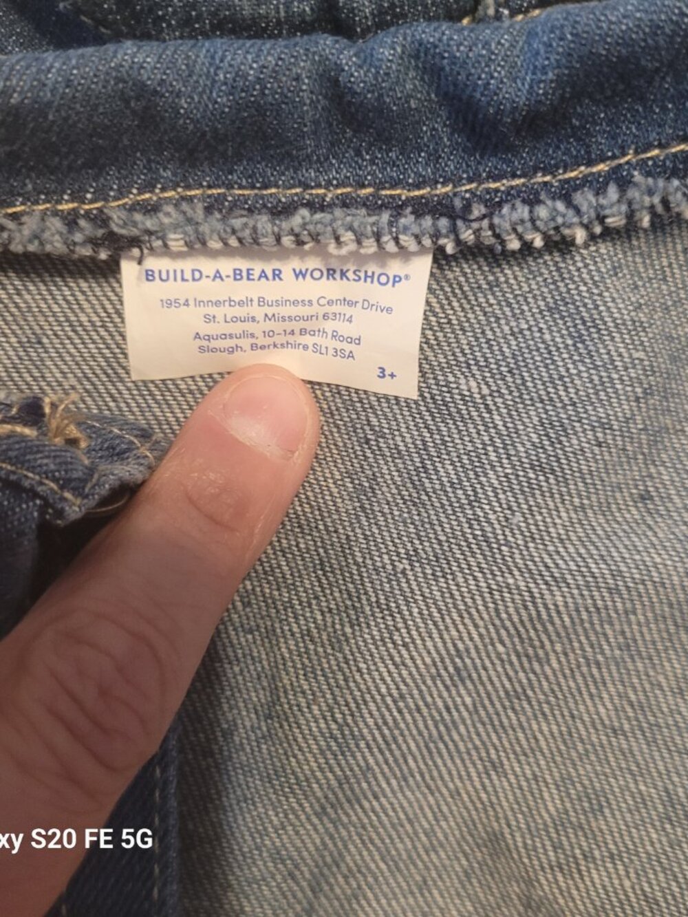 Build-A-Bear Denim Set - Picture 5 of 5